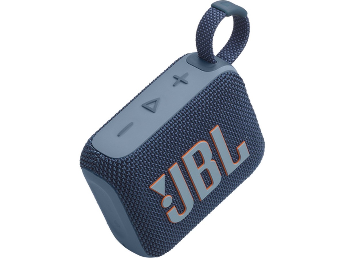 JBL GO 4 trådløs bluetooth-høyttaler (blå) Trådløs / Bluetooth-høyttaler