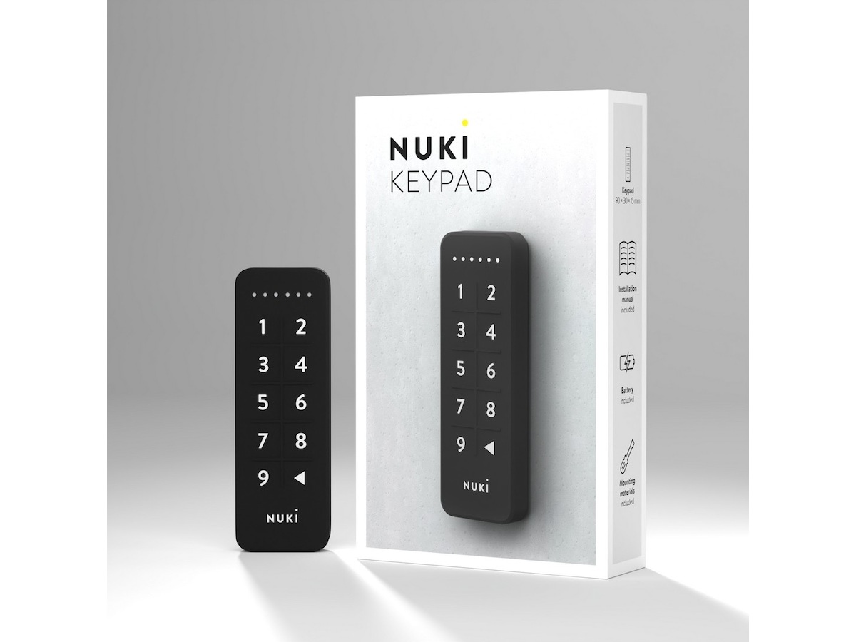 Nuki Smart Lock Ultra Smart dørlås + Nuki Keypad Elektronisk dørlås