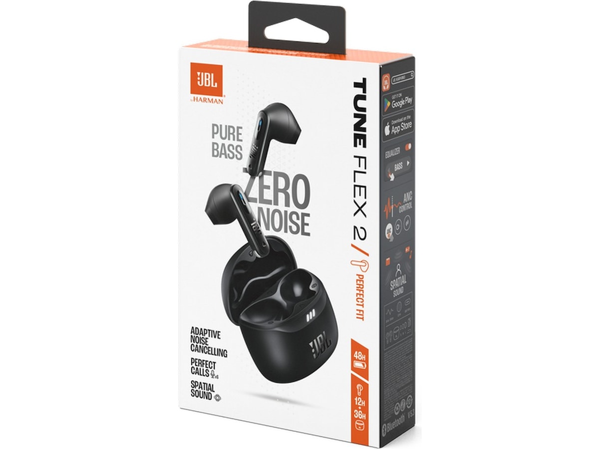 JBL Tune Flex 2 trådløse ørepropper, In-Ear (sort) Lyspærer & LED-pærer