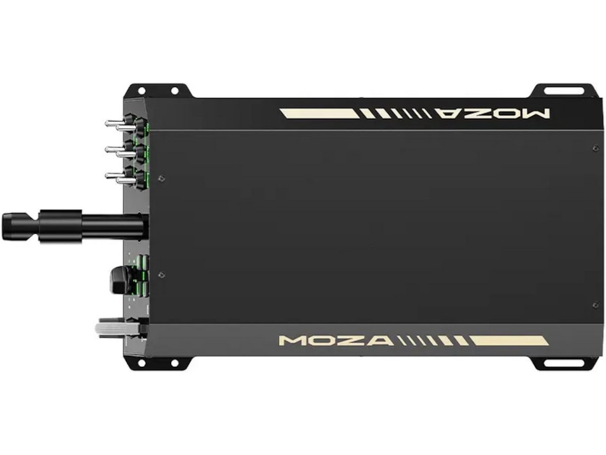 MOZA AY210 force feedback yoke base Ratt og pedaler