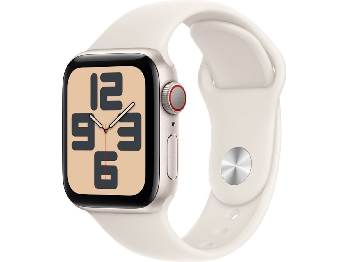 Apple Watch SE 40mm GPS + LTE aluminium (stjerneskinn) -B-Grade Demo klokker