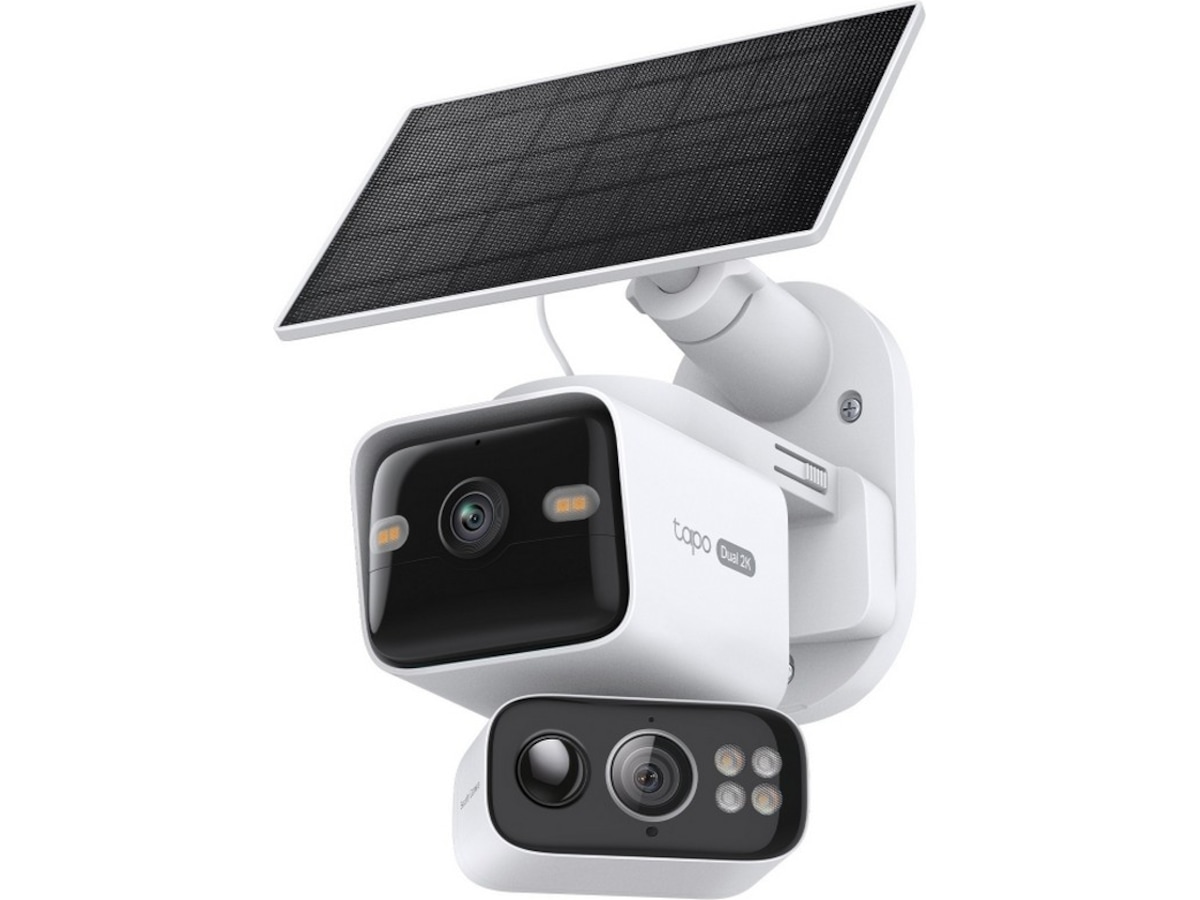 TP-Link Tapo C645D KIT overvåkningskamera, solcelledrevet Overvåkningskameraer