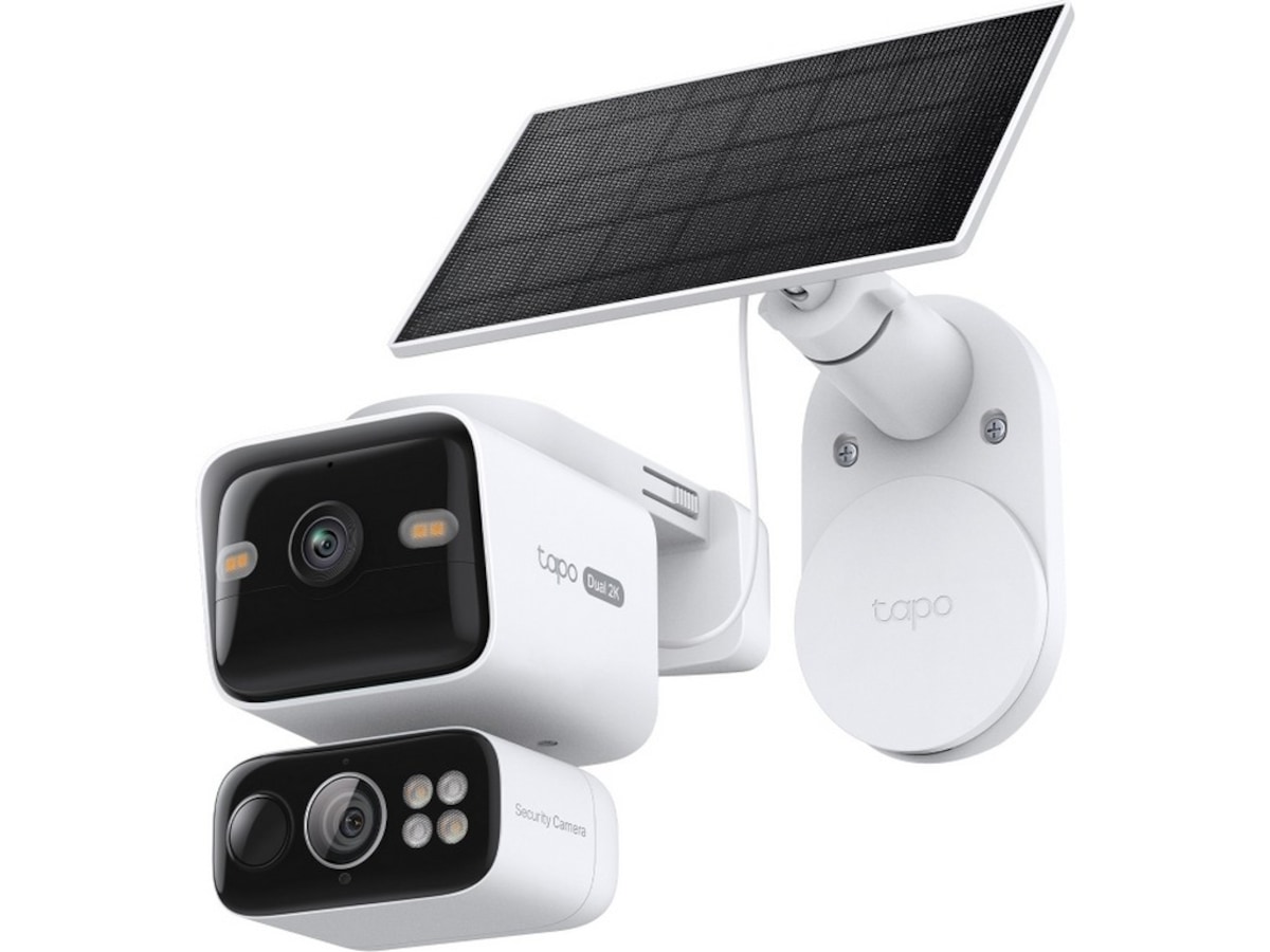 TP-Link Tapo C645D KIT overvåkningskamera, solcelledrevet Overvåkningskameraer