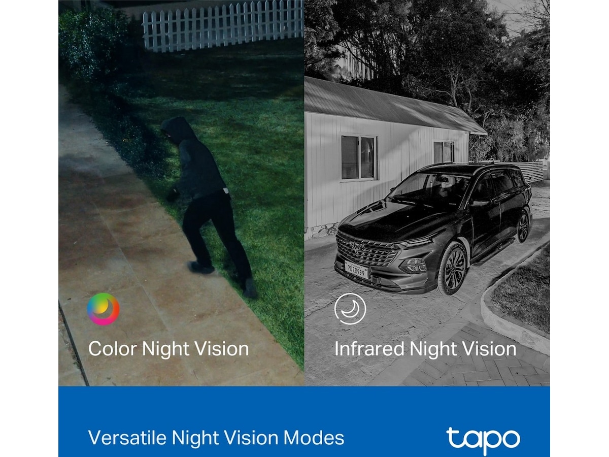 TP-Link Tapo C645D KIT overvåkningskamera, solcelledrevet Overvåkningskameraer