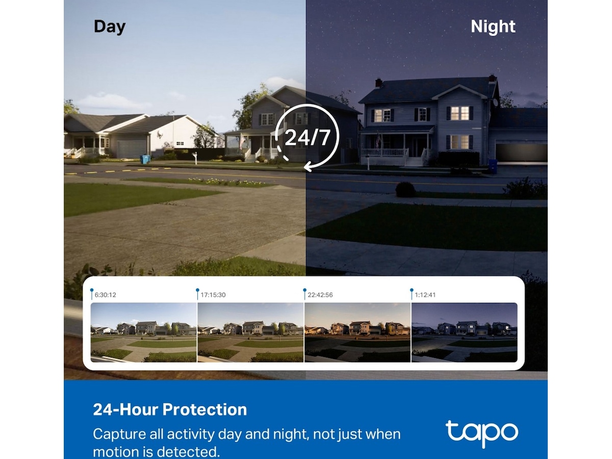 TP-Link Tapo C660 KIT overvåkningskamera solcelledrevet Overvåkningskameraer