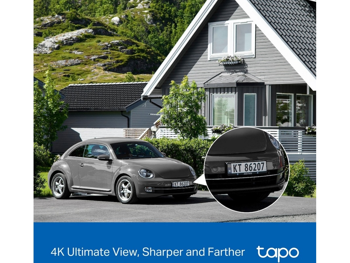 TP-Link Tapo C660 KIT overvåkningskamera solcelledrevet Overvåkningskameraer