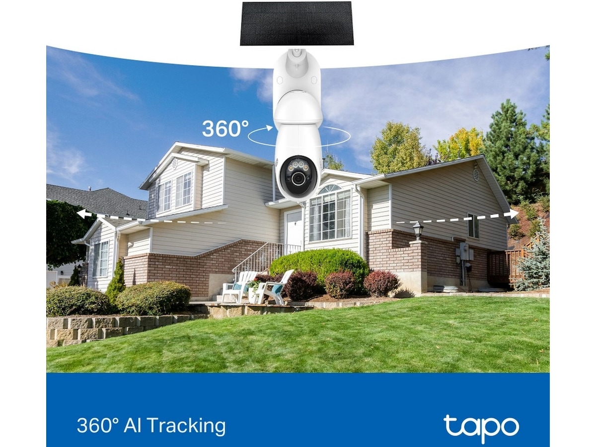TP-Link Tapo C660 KIT overvåkningskamera solcelledrevet Overvåkningskameraer