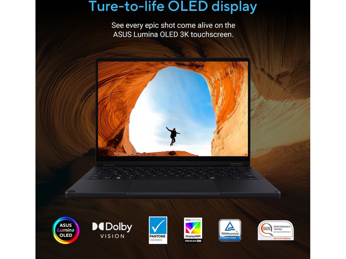 ASUS ProArt GoPro Edition (PX13) HN7306  13,3" 3K OLED Touch PC - Bærbar / laptop