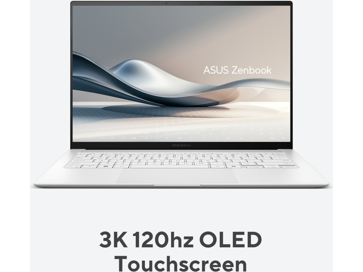ASUS Zenbook S14 UX5406SA 14" 3K OLED (hvit) PC - Bærbar / laptop
