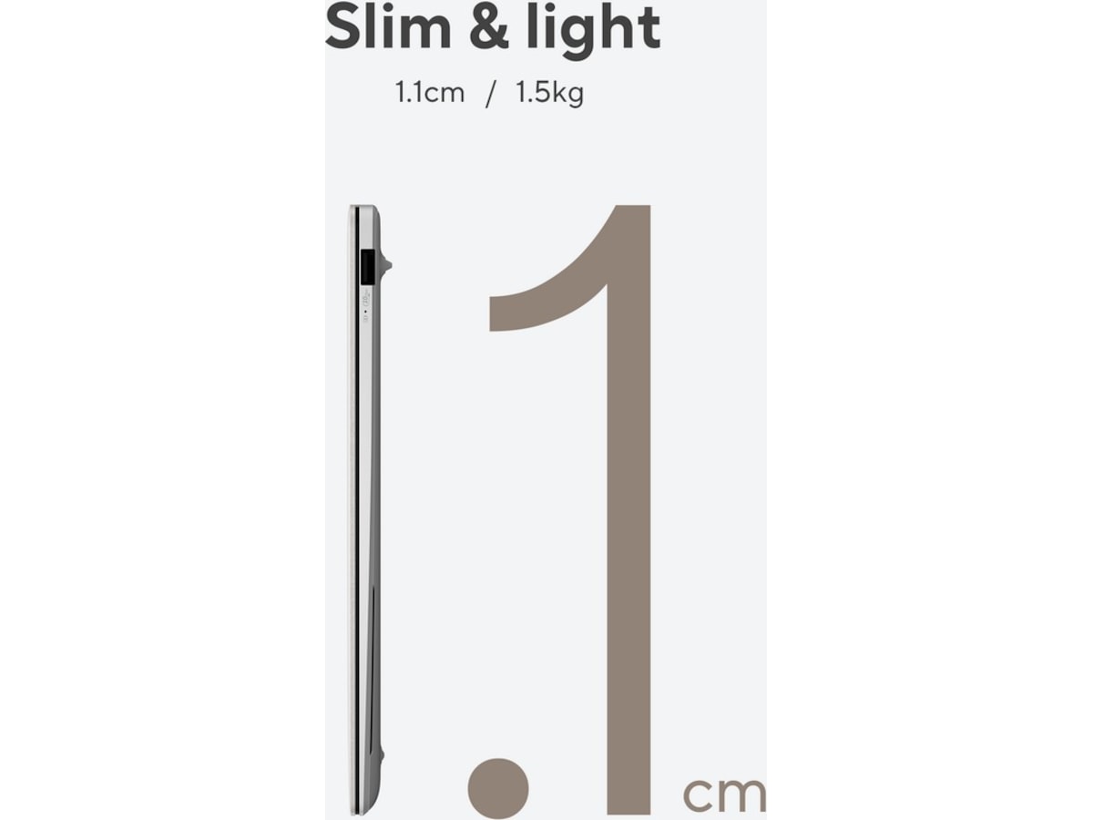 ASUS Zenbook S14 UX5406SA 14" 3K OLED (hvit) PC - Bærbar / laptop