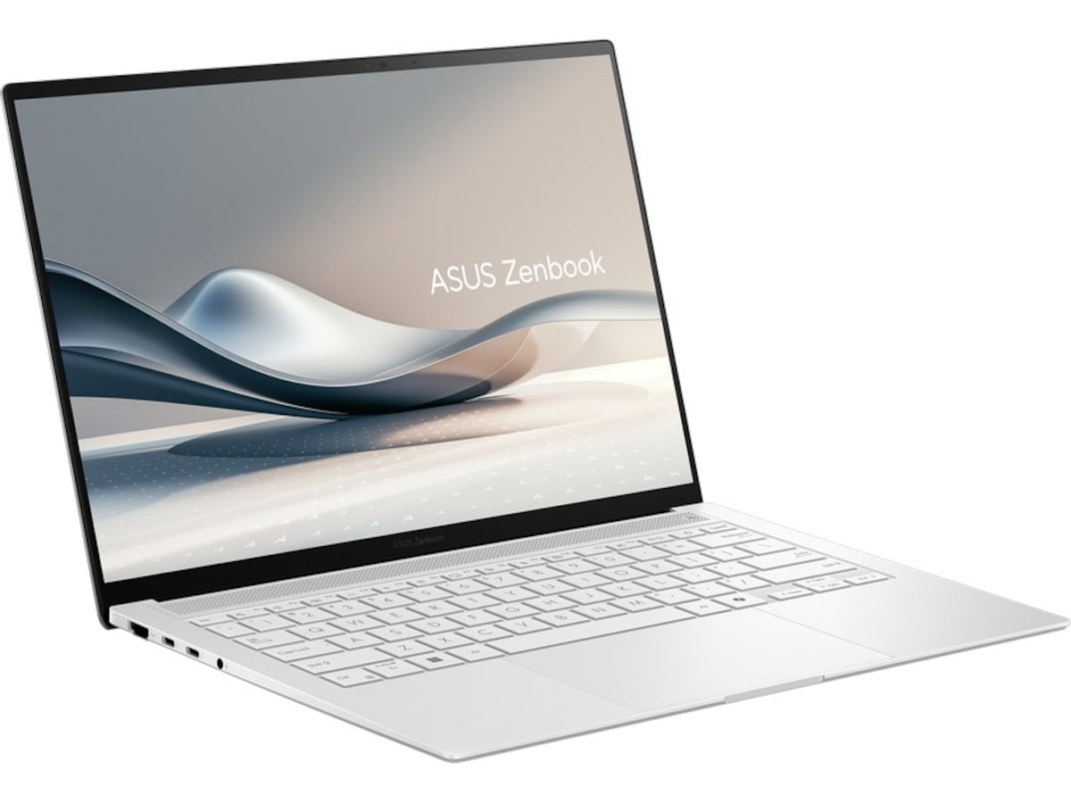 ASUS Zenbook S14 UX5406SA 14" 3K OLED (hvit) PC - Bærbar / laptop