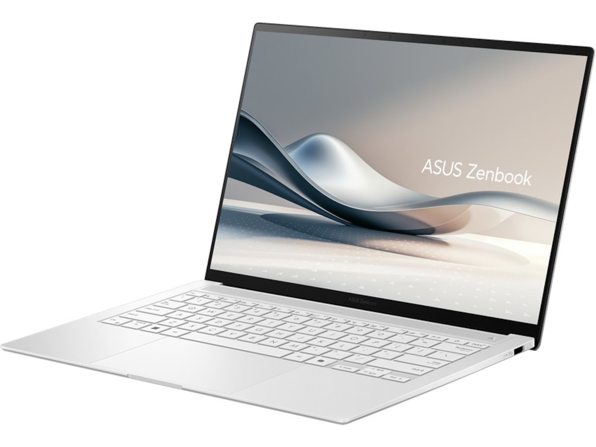 ASUS Zenbook S14 UX5406SA 14" 3K OLED (hvit) PC - Bærbar / laptop