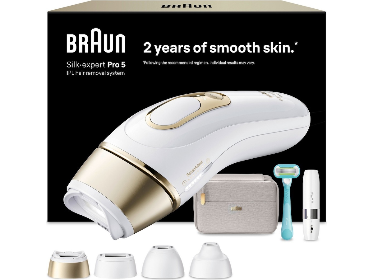 Braun IPL Silk-Expert Pro 5 Epilator & IPL-hårfjerning