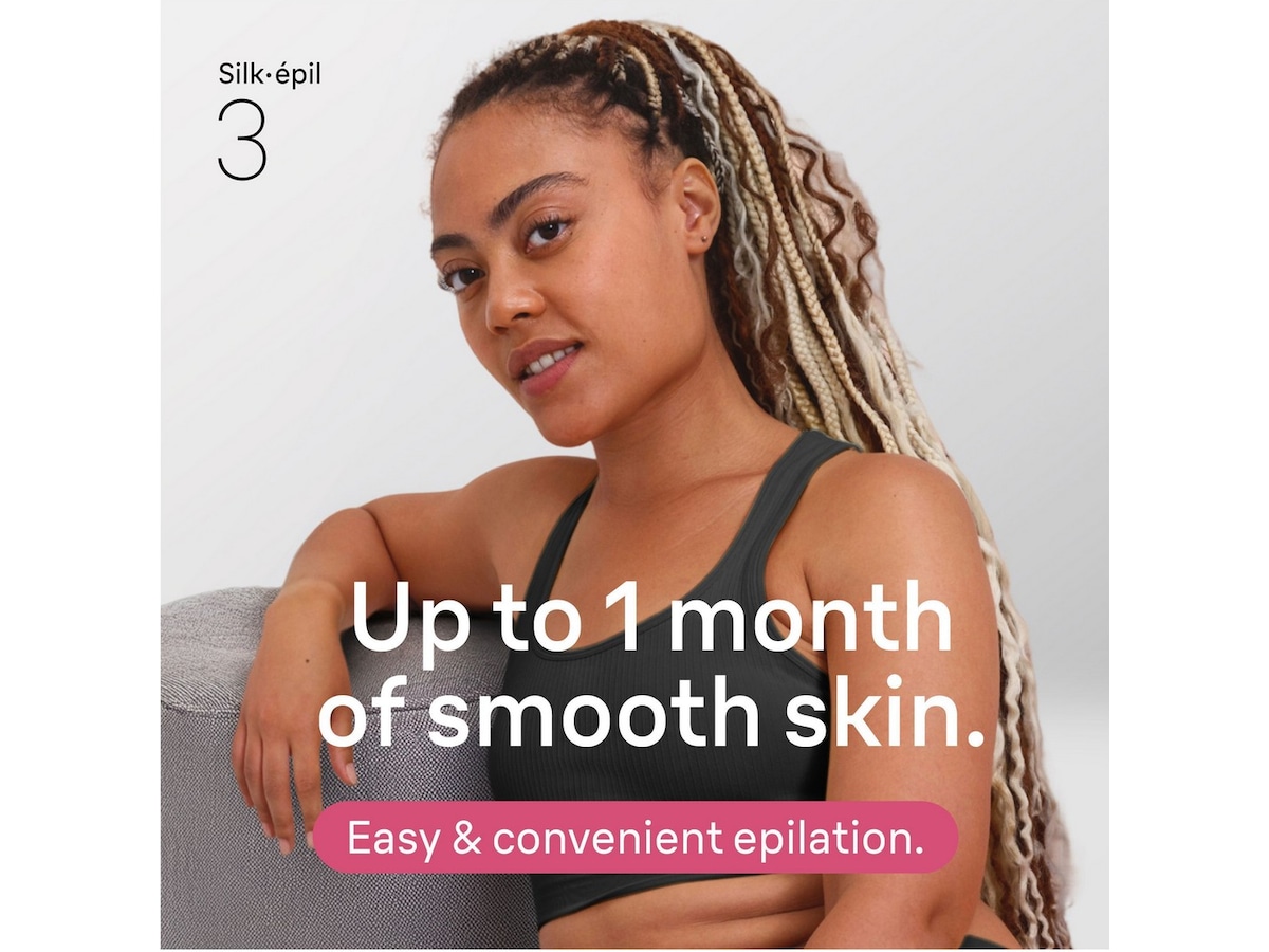 Braun Silk·épil 3 epilator (rosa) Epilator & IPL-hårfjerning