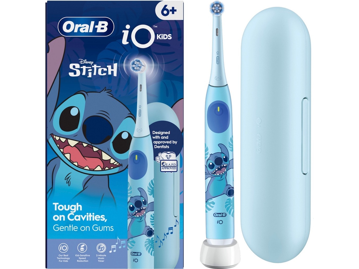 Oral-B iO 6+ Kids Disney Stitch elektrisk tannbørste Elektriske tannbørster