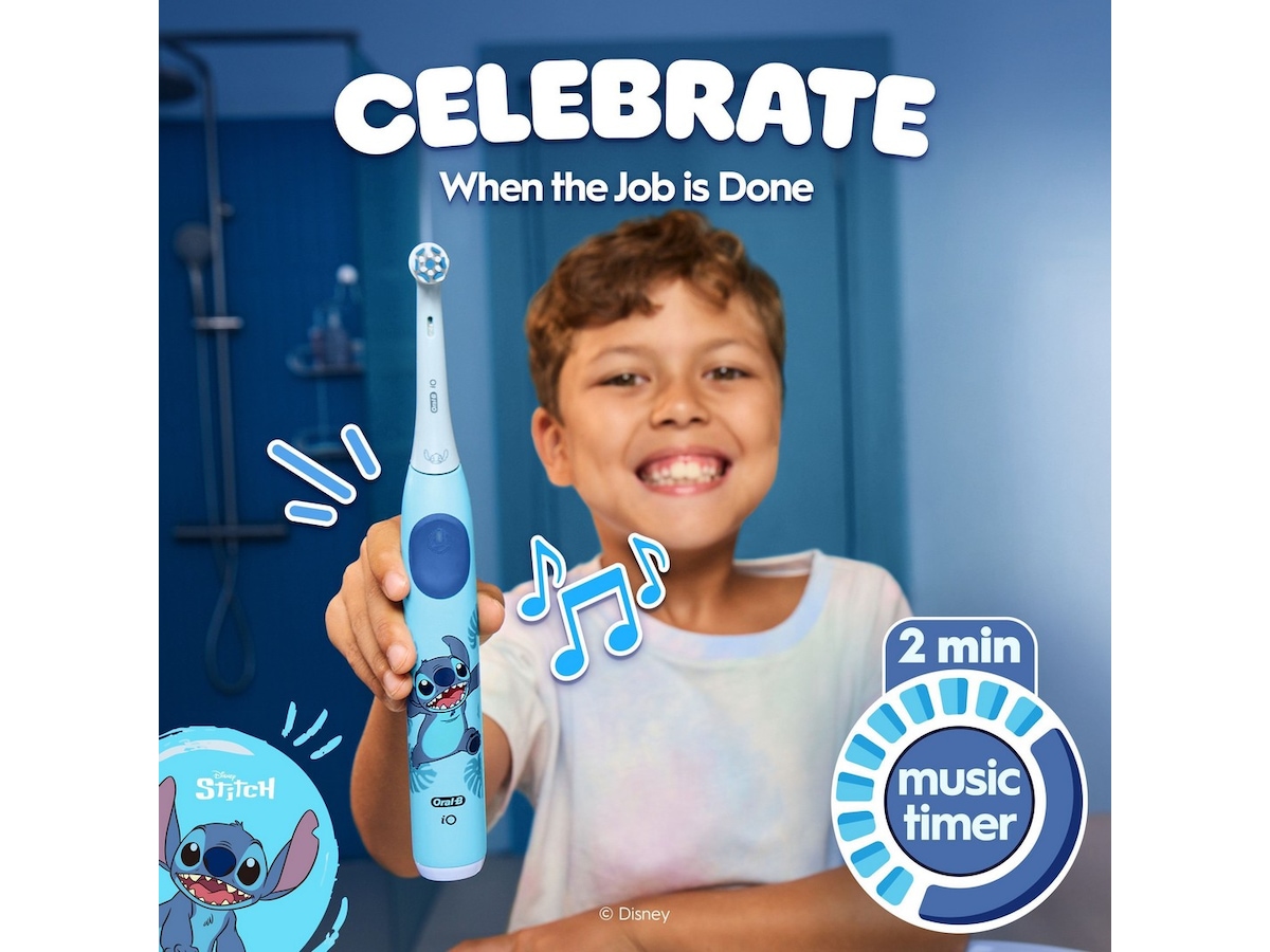 Oral-B iO 6+ Kids Disney Stitch elektrisk tannbørste Elektriske tannbørster