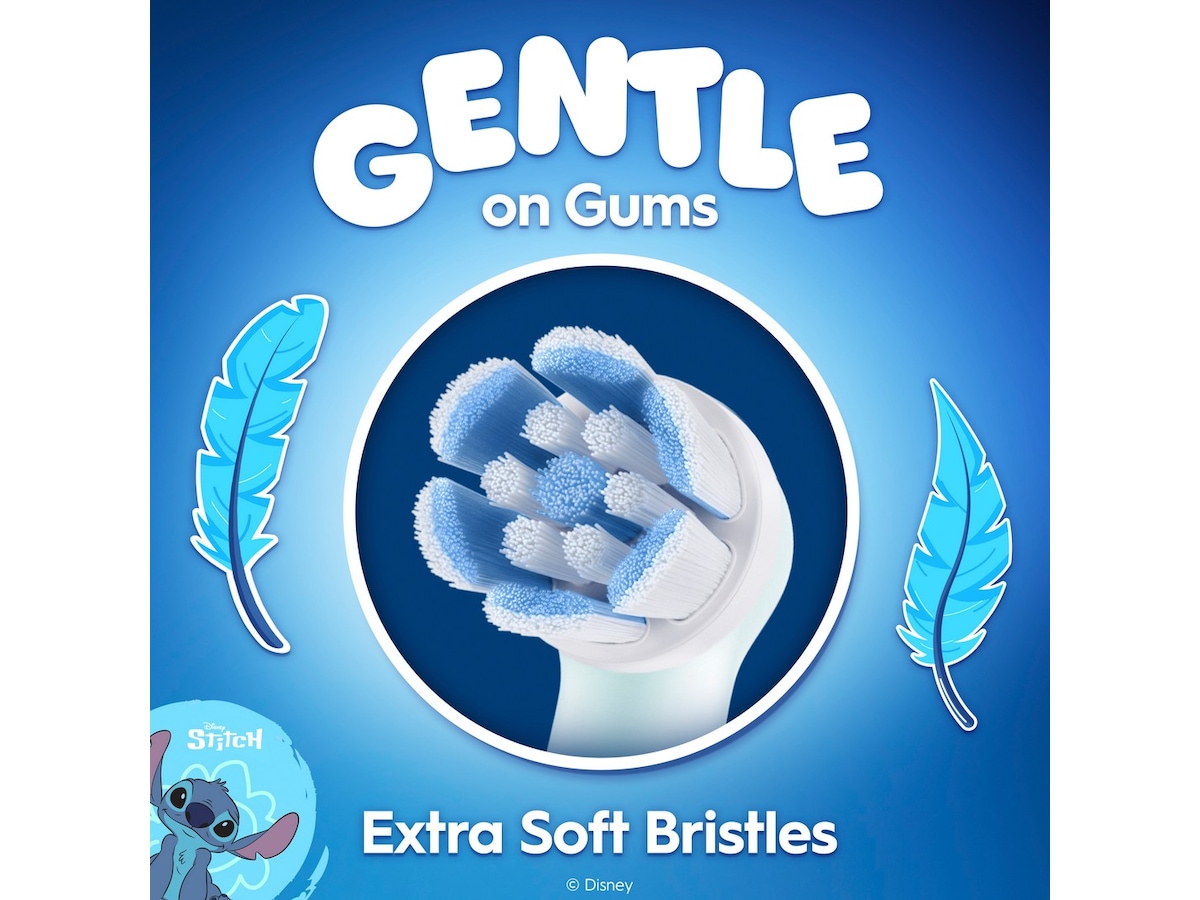 Oral-B iO Kids 6+ Disney Stitch børstehoder (3 stk) Tannbørstehoder