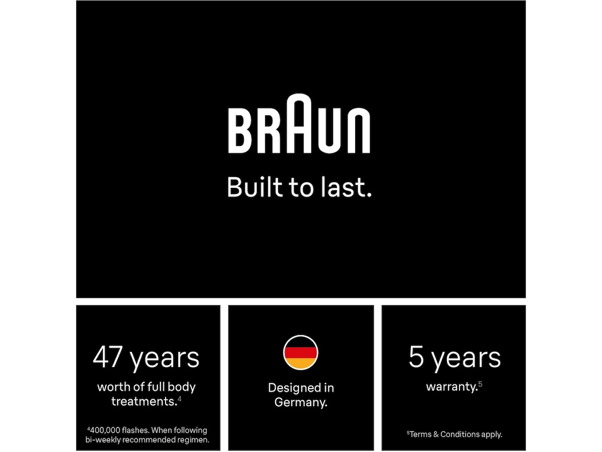 Braun IPL Skin i·expert PL7431 Epilator & IPL-hårfjerning