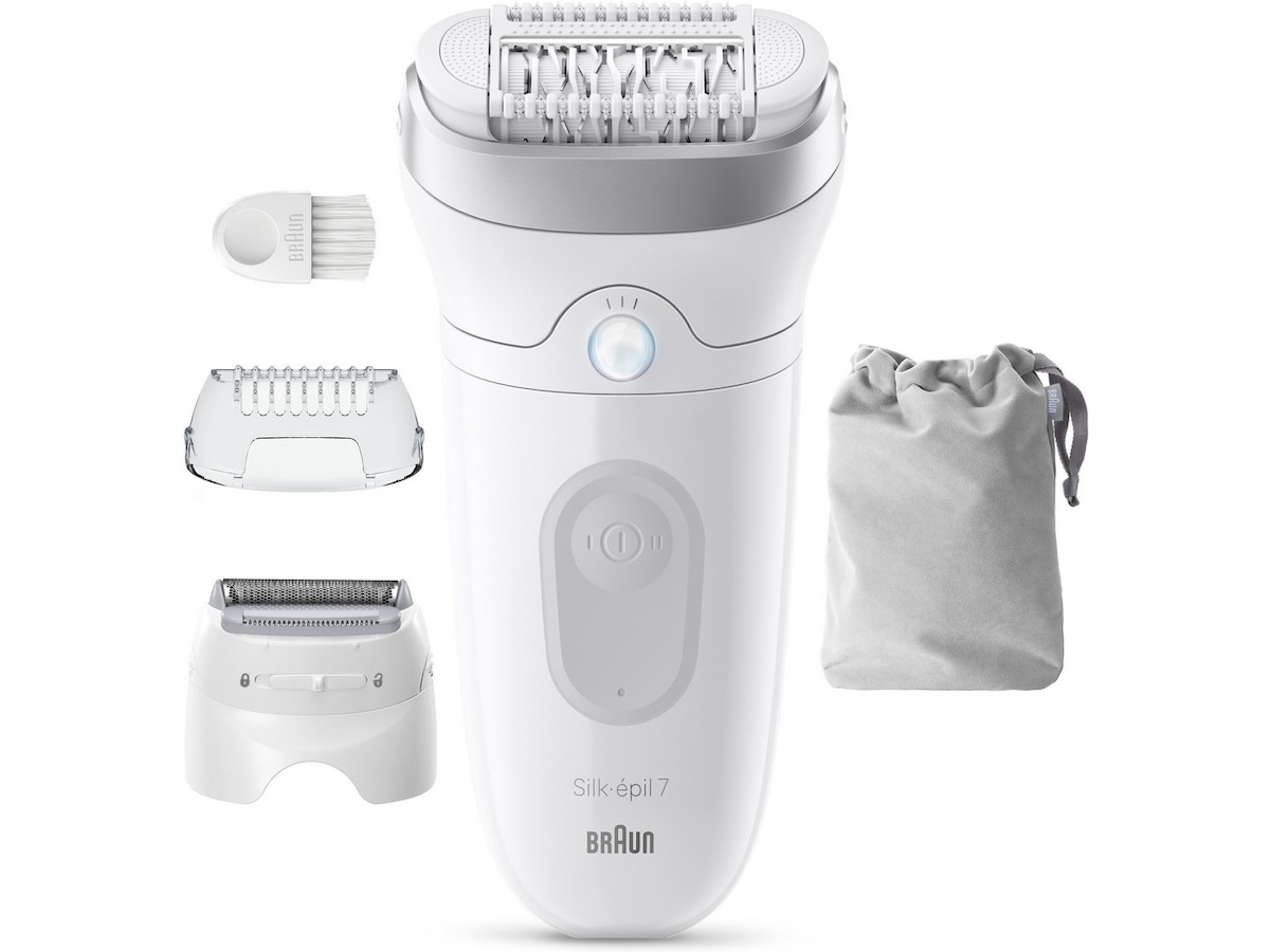 Braun Silk·épil 7 (sølv) Epilator & IPL-hårfjerning