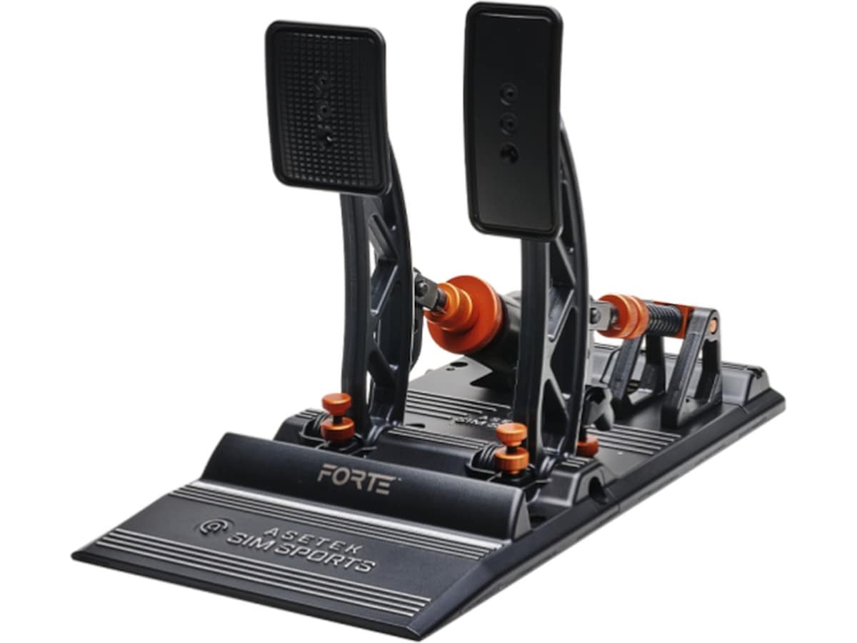 Asetek Forte simracing-pedaler bremse og gass Ratt og pedaler