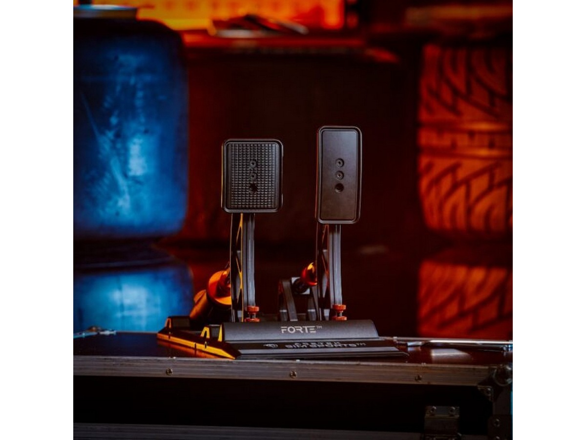 Asetek Forte simracing-pedaler bremse og gass Ratt og pedaler