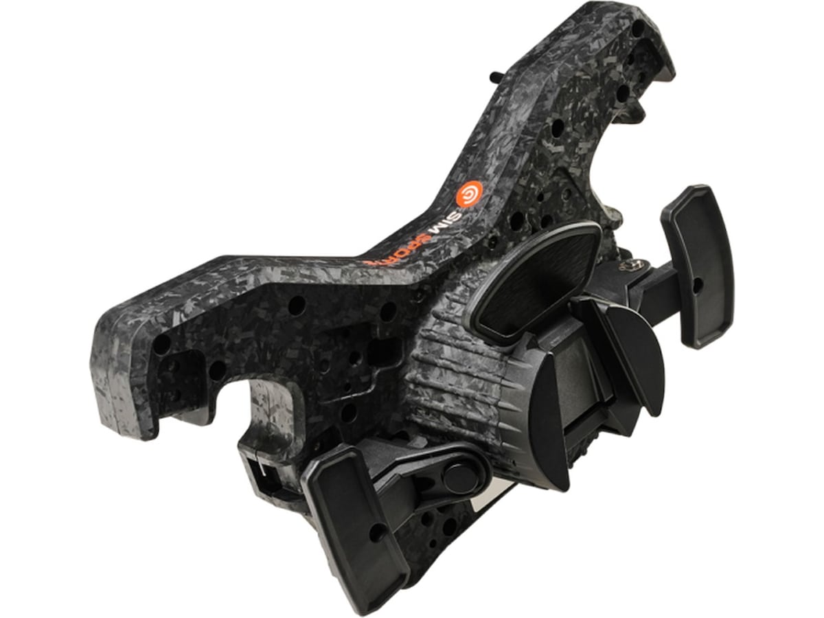 Asetek Forte® Formula knappeboks (svart, aluminium) Ratt og pedaler