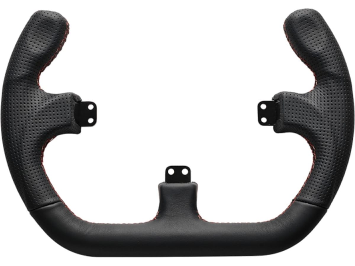 Asetek Open D rattkrans skinn (svart) Ratt og pedaler