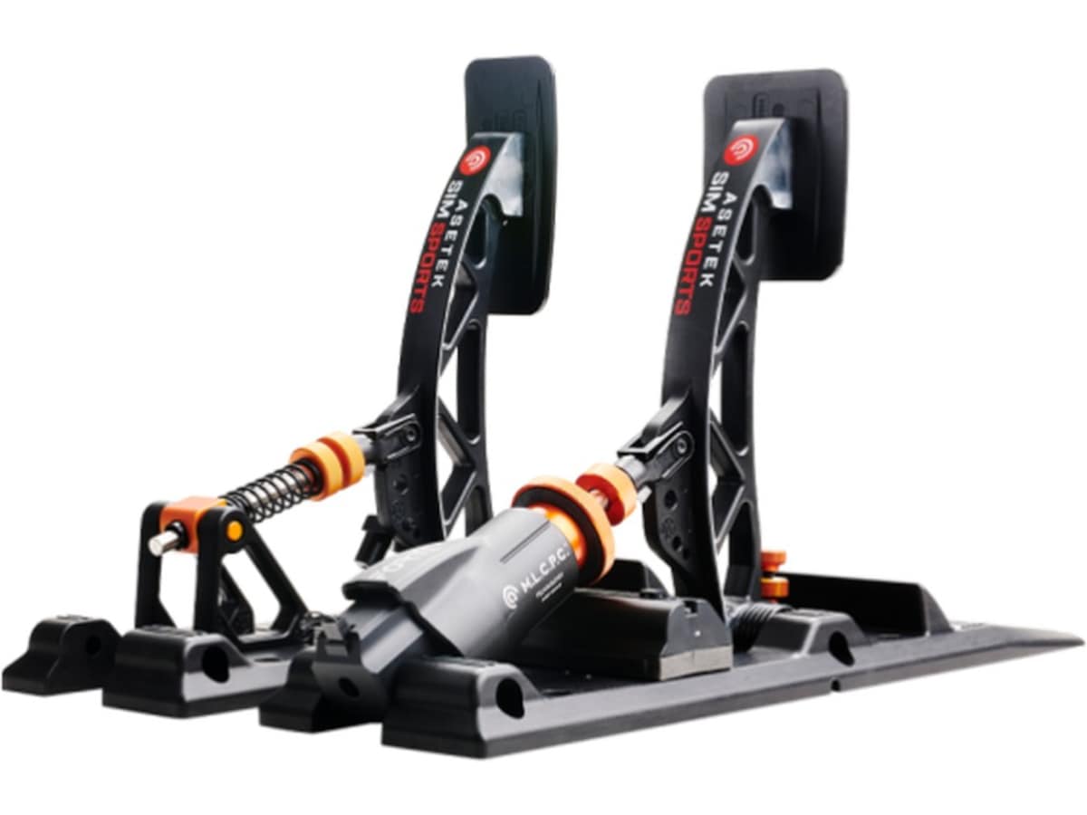 Asetek Forte S-Series bremse og gass Ratt og pedaler