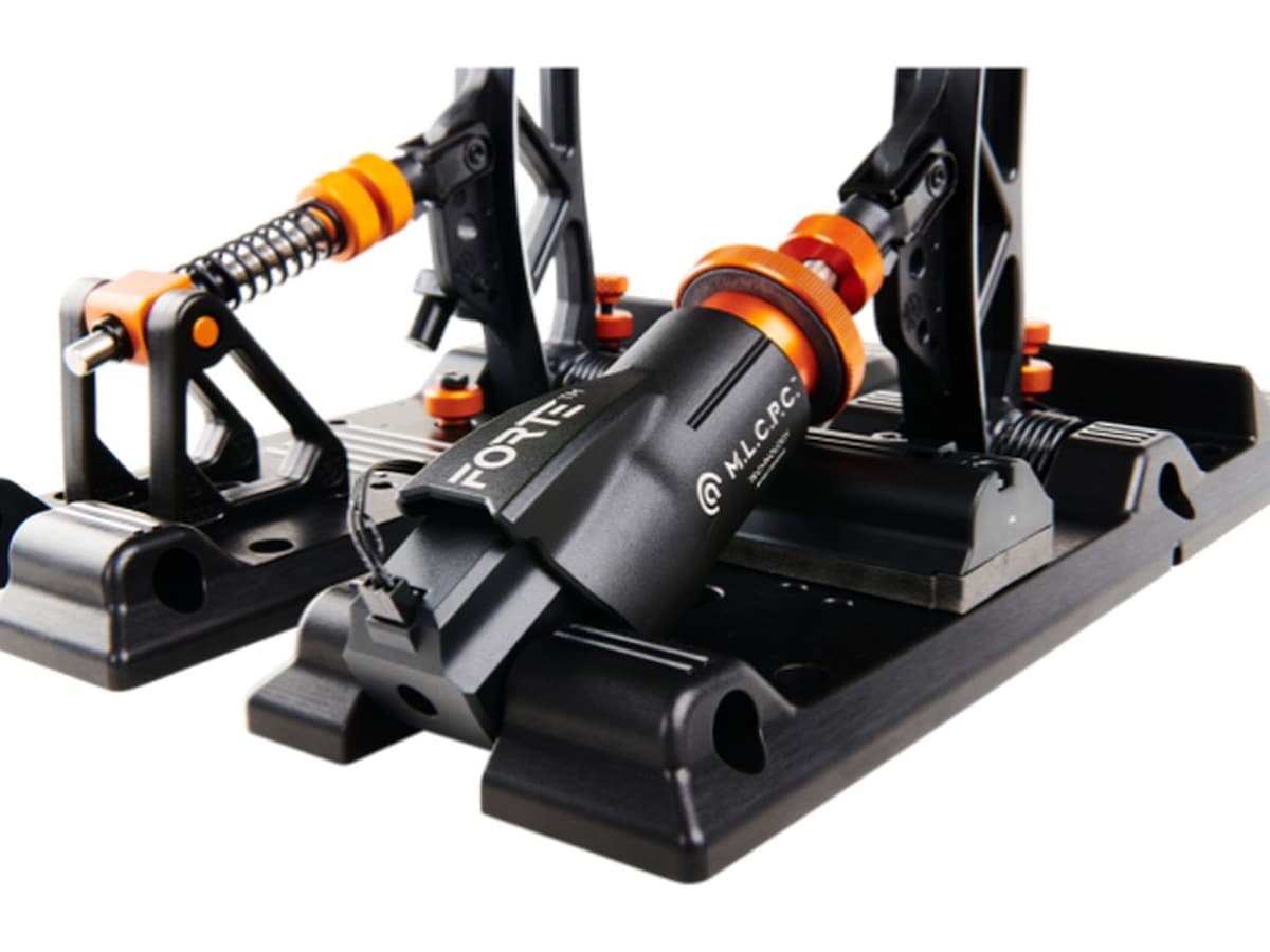 Asetek Forte S-Series bremse og gass Ratt og pedaler