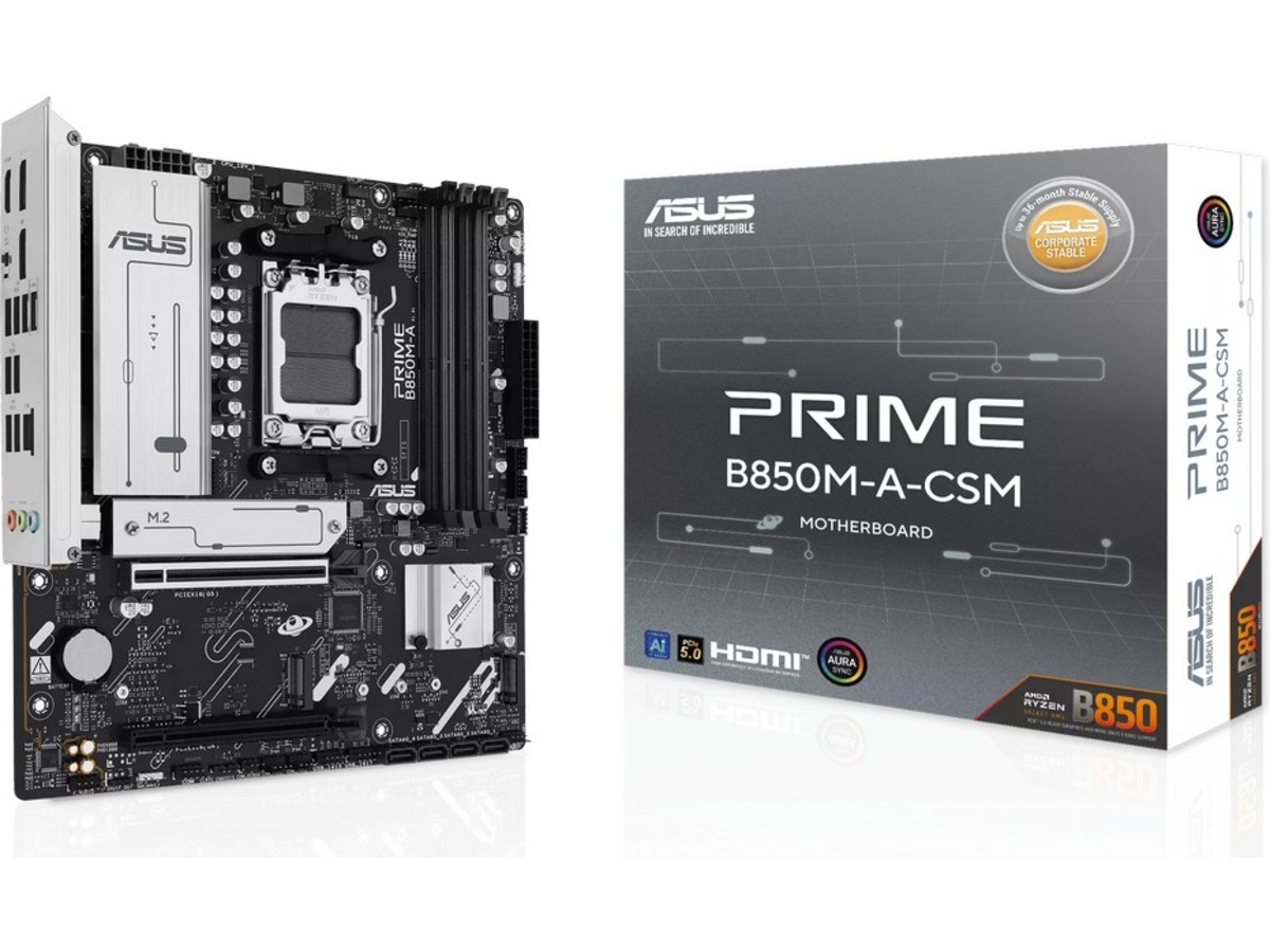 Asus PRIME B850M-A-CSM hovedkort -B-Grade Demo hovedkort