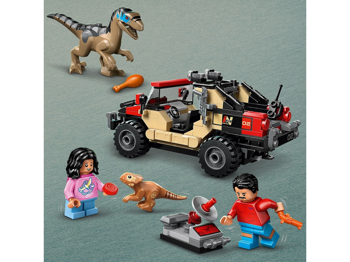 LEGO Jurassic World raptorflukt i terrengbil 76972 LEGO