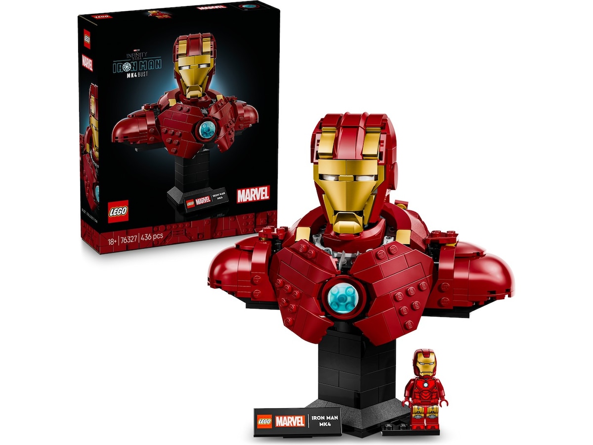 LEGO Super Heroes byste av Iron Man MK4 76327 LEGO