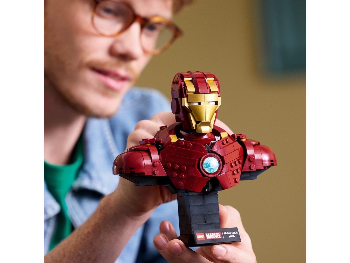 LEGO Super Heroes byste av Iron Man MK4 76327 LEGO