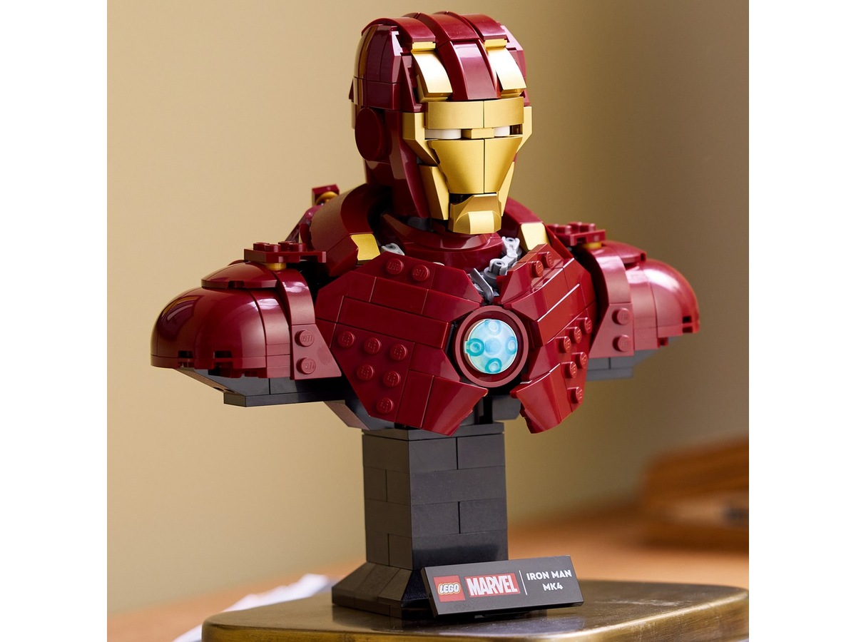 LEGO Super Heroes byste av Iron Man MK4 76327 LEGO