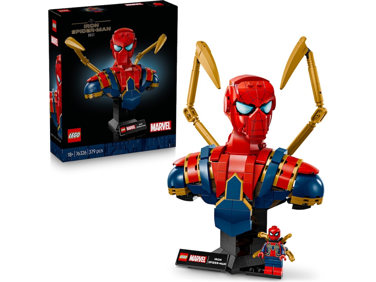 LEGO Super Heroes byste av Iron Spider-Man 76326 LEGO