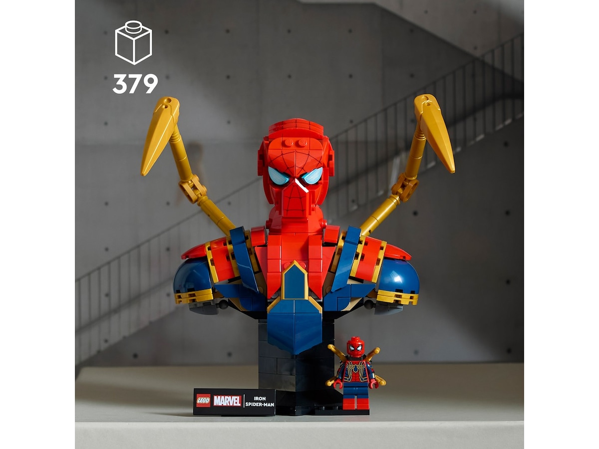 LEGO Super Heroes byste av Iron Spider-Man 76326 LEGO