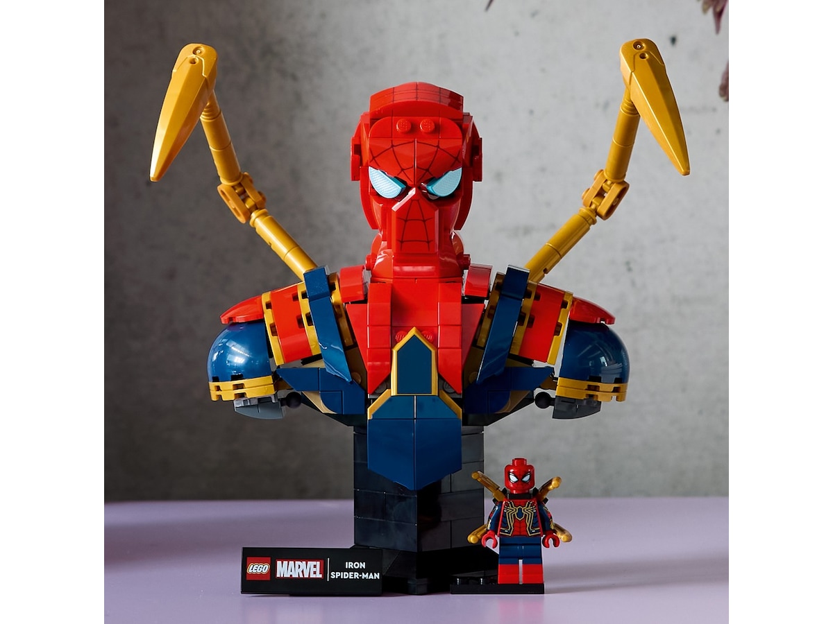 LEGO Super Heroes byste av Iron Spider-Man 76326 LEGO