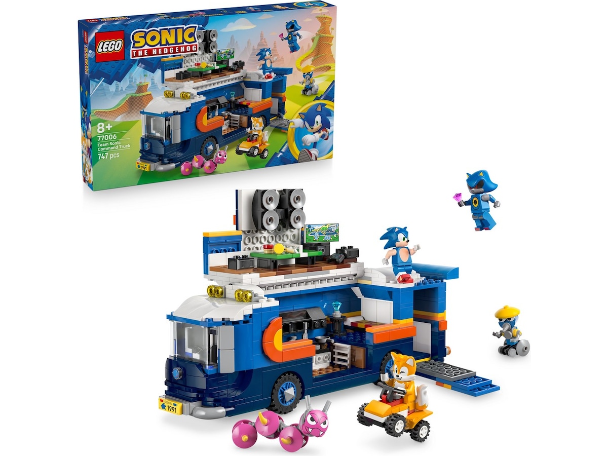 LEGO Sonic Team Sonics kommandotrailer 77006 LEGO