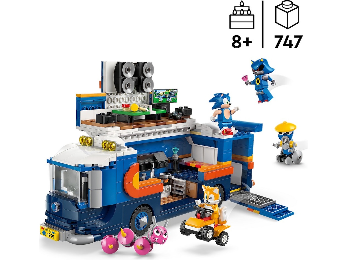 LEGO Sonic Team Sonics kommandotrailer 77006 LEGO