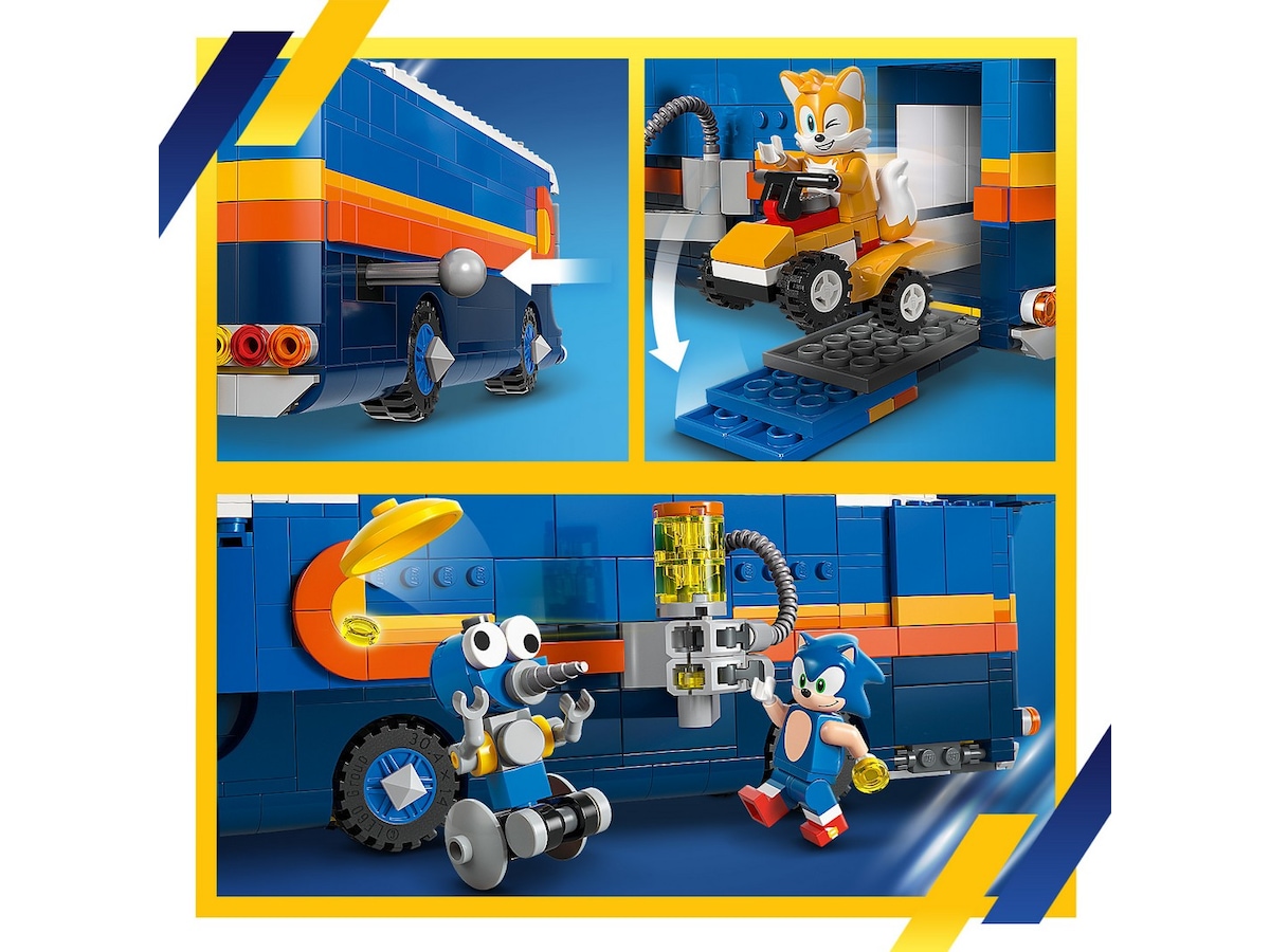 LEGO Sonic Team Sonics kommandotrailer 77006 LEGO