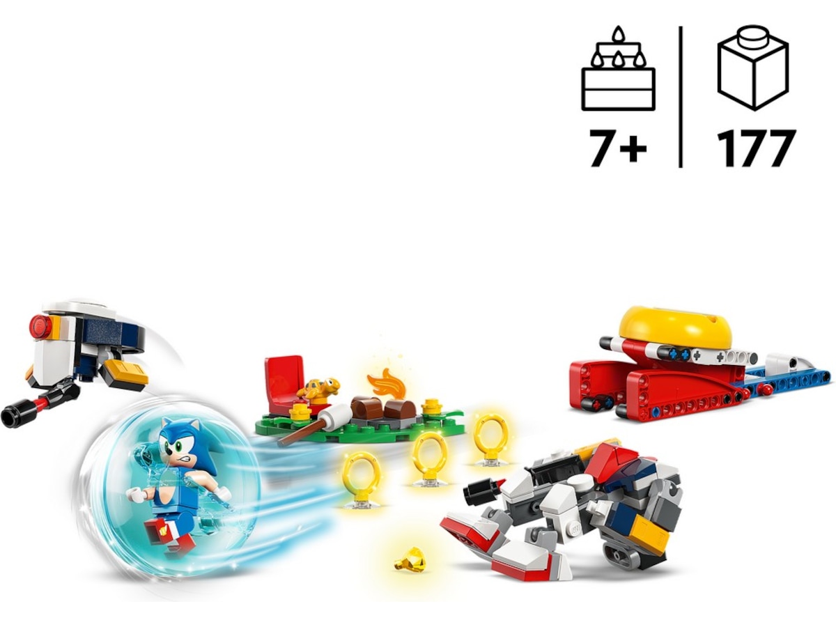 LEGO Sonic Sonics leirbåloppgjør 77001 LEGO