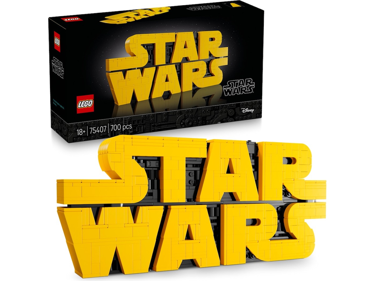 LEGO Star Wars klossebygd Star Wars-logo 75407 LEGO