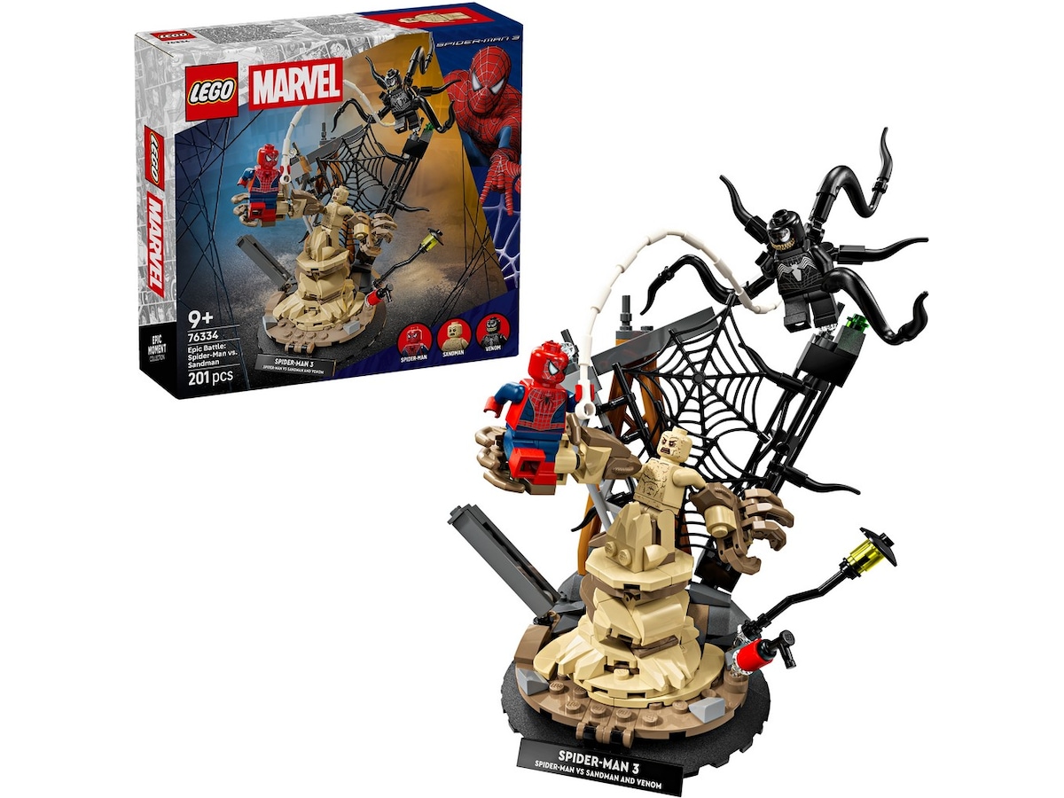 LEGO Super Heroes episk oppgjør: Spider-Man mot Sandman 76334 LEGO