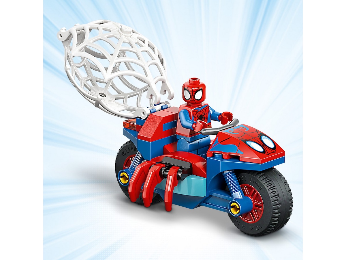 LEGO Spidey på motorsykkel mot Rhino 11206 LEGO