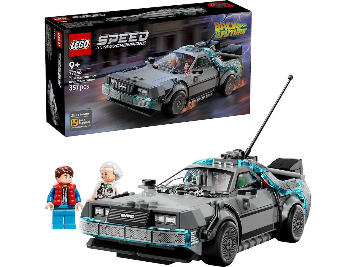 LEGO Speed Champions Tidsmaskinen fra Tilbake til fremtiden 77256 LEGO