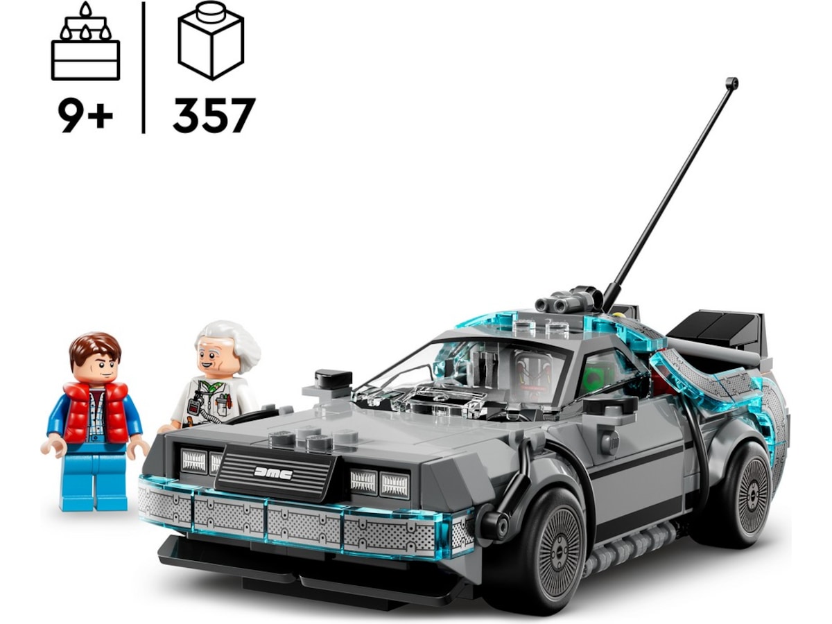 LEGO Speed Champions Tidsmaskinen fra Tilbake til fremtiden 77256 LEGO