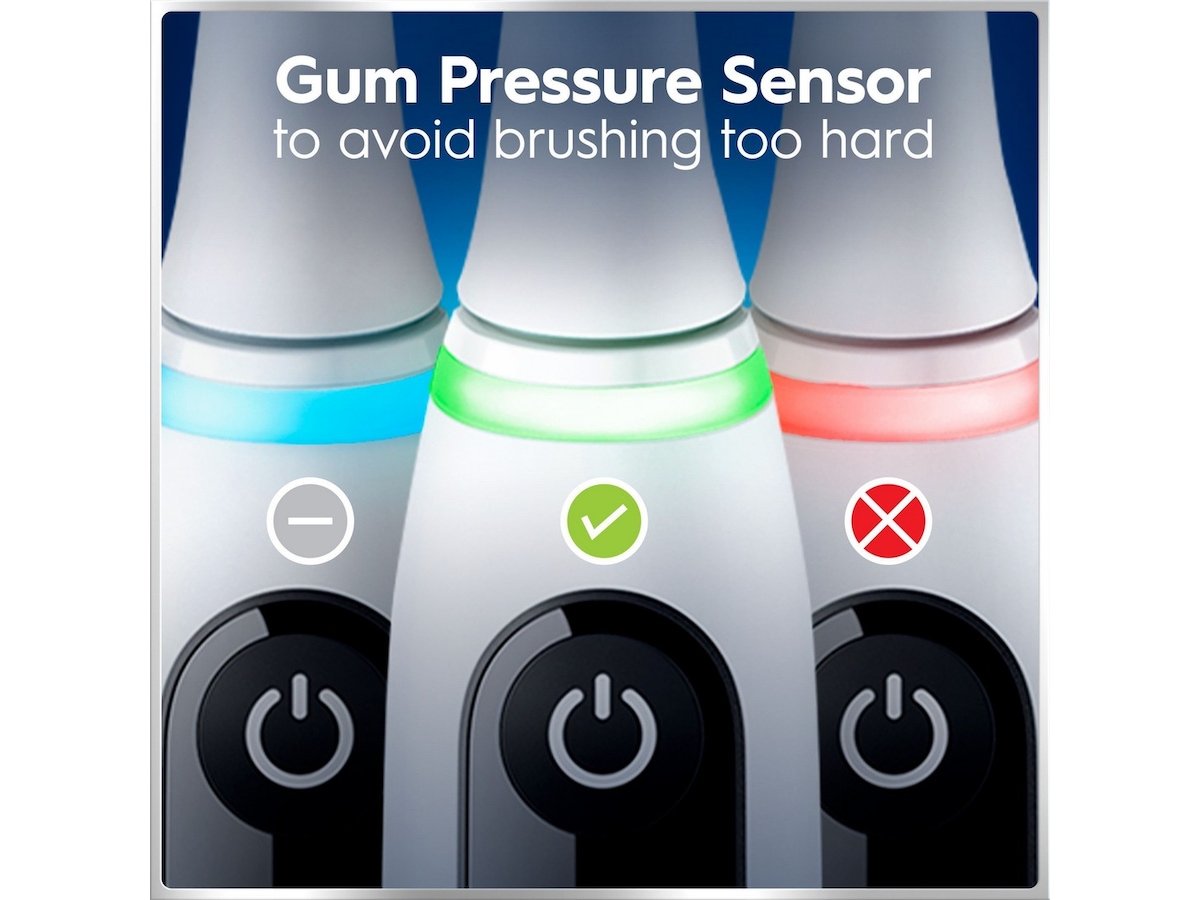 Oral-B iO6 elektrisk tannbørste (grå) Tilbehør til tannpleie