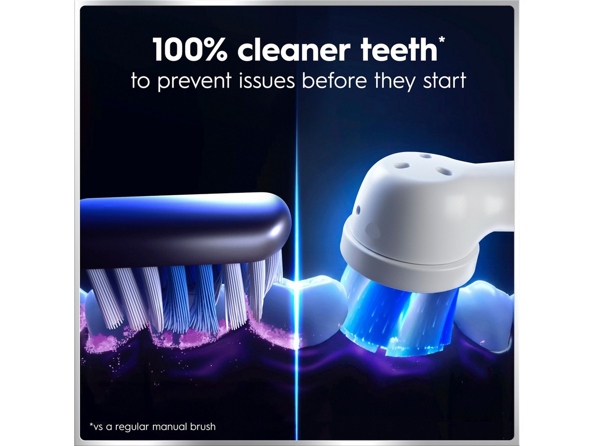 Oral-B iO6 elektrisk tannbørste (grå) Tilbehør til tannpleie