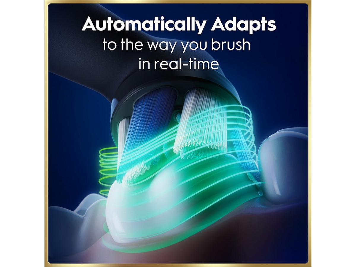 Oral-B iO9 elektrisk tannbørste (svart) Tilbehør til tannpleie