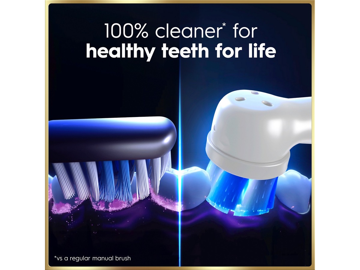 Oral-B iO9 elektrisk tannbørste (hvit) Tilbehør til tannpleie